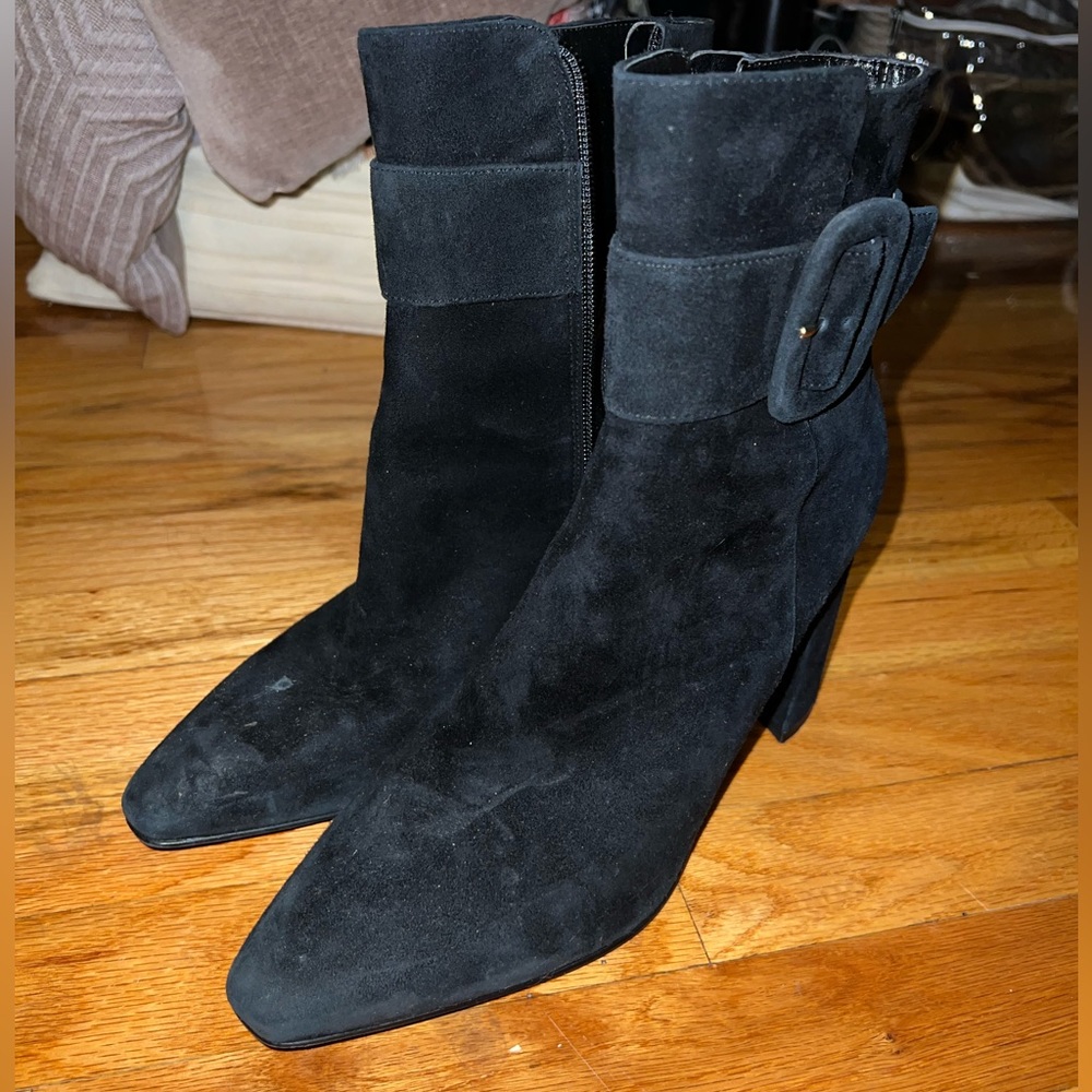 Marc Fisher suede booties